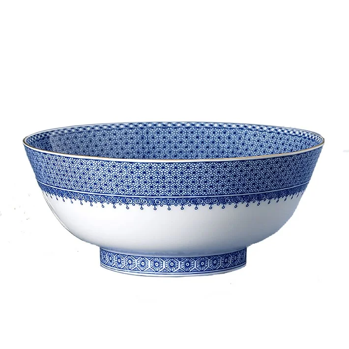 dinnerware set with matching serving bowls-Lace Serving Bowl