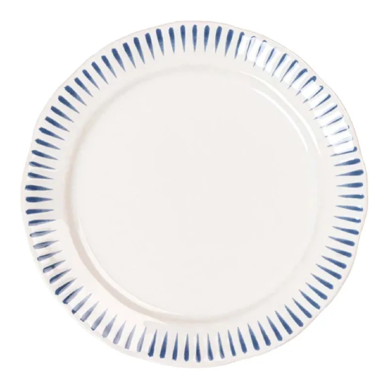 unique dinnerware for holiday meals-Juliska Sitio Dinner Plate - Delft Blue