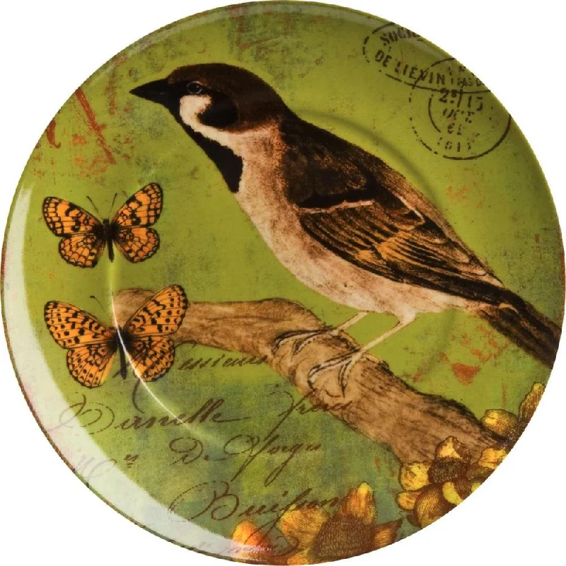 premium dinner plates for luxury dining-Waechtersbach 'Bird' Accents Nature Plates (Set of 4)