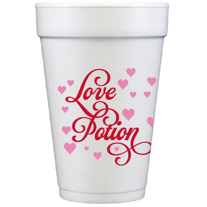 best coffee mugs for tea drinkers-love potion | styrofoam cups