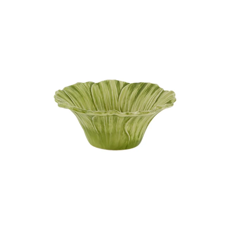 luxury dinnerware for fine dining experiences-Bordallo Pinheiro Maria Flor Cosmos Bowl 16cm