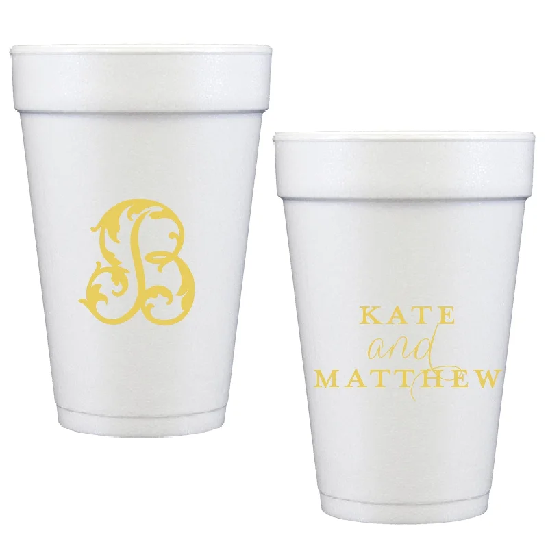 personalized travel mugs with custom logos-w11 | styrofoam cups