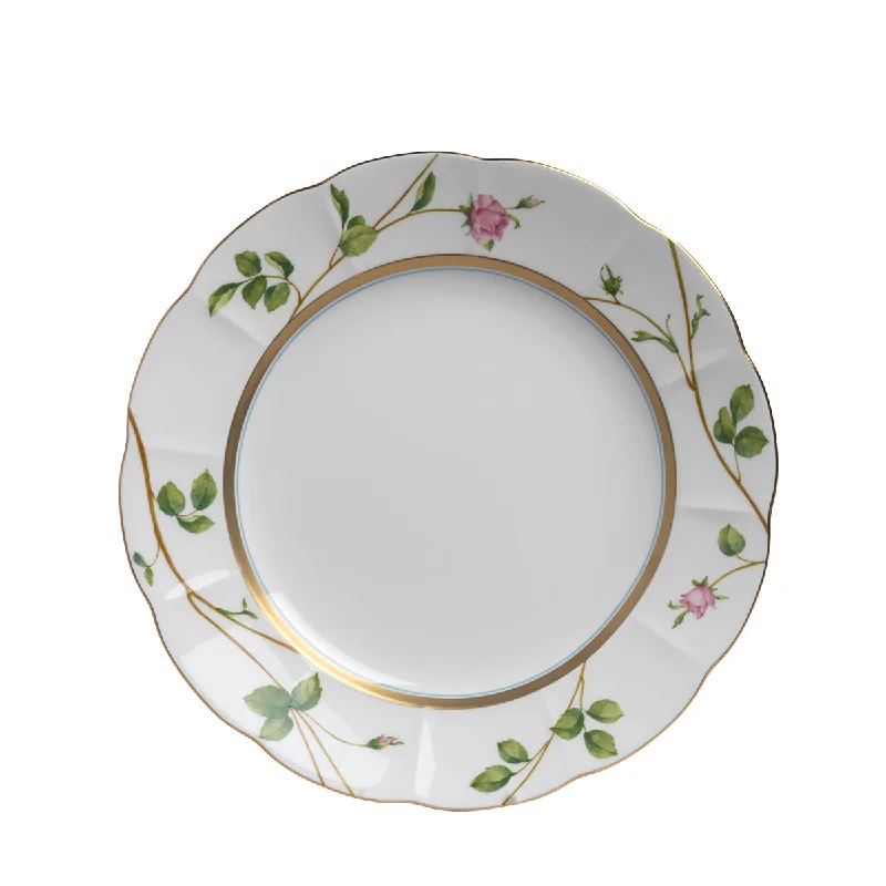 high-quality dinner plates for hosting parties-BLOOMING ROSY LANE 27CM PLATE