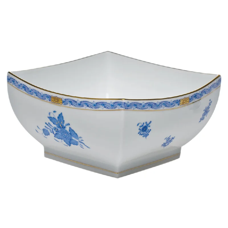 dinner plates for upscale gatherings and banquets-Chinese Bouquet Large Square Bowl