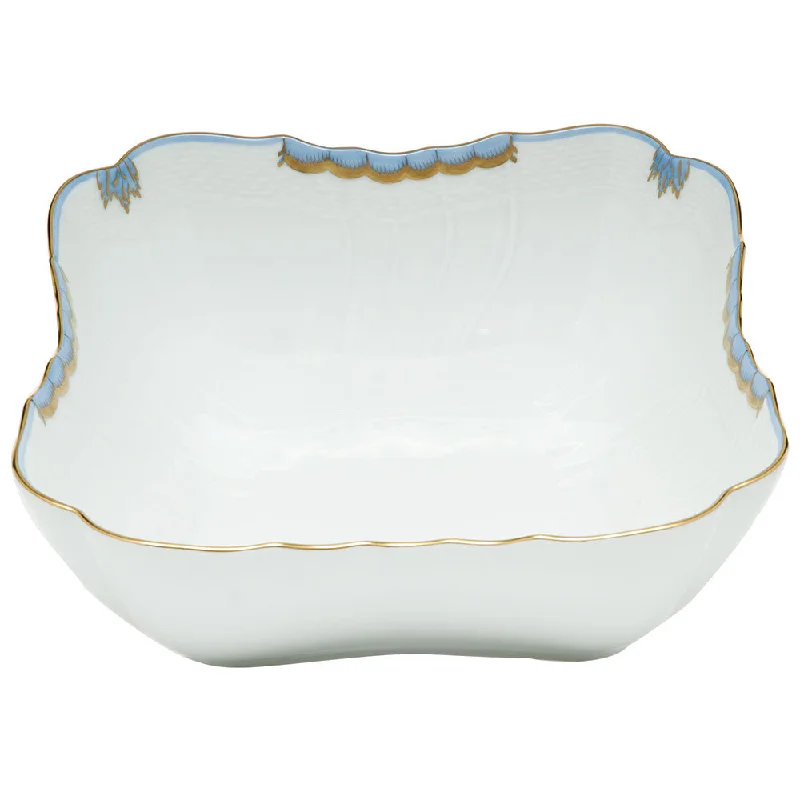 disposable dinnerware for casual outdoor events-Princess Victoria Square Salad Bowl