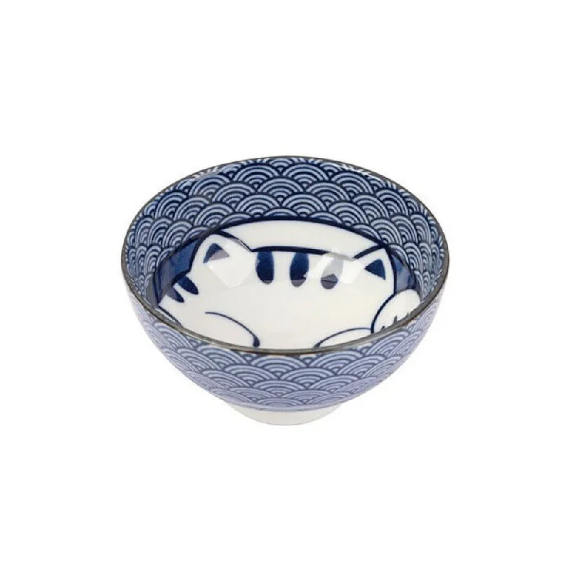 casual dinnerware set for everyday occasions-Concept Japan Seikaiha Car Bowl Large 19cm