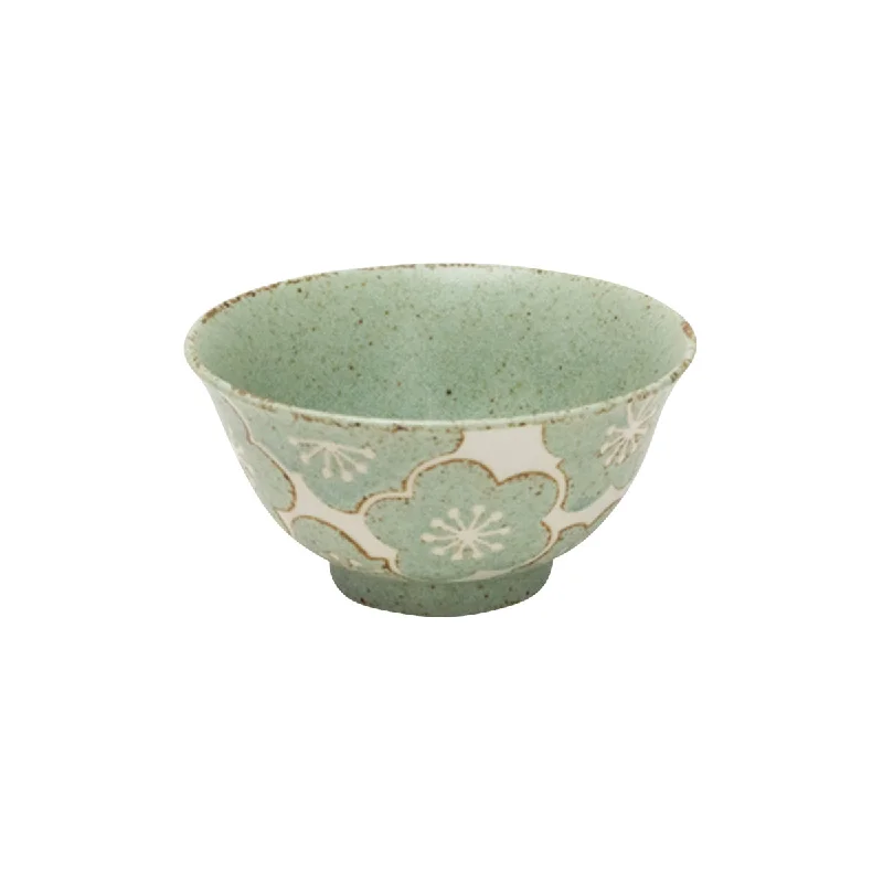 elegant dinner plates for fine dining occasions-Concept Japan Tsukinose Blossom Bowl Small Sage