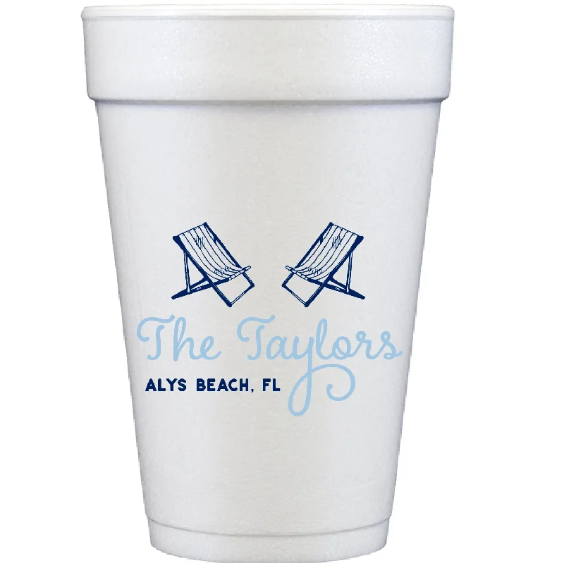 reusable coffee mugs for eco-friendly living-beach chair | styrofoam cups