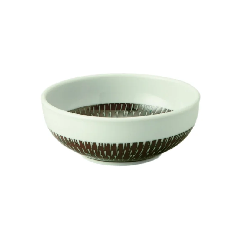 durable dinnerware for family meals-Concept Japan Tobikanna Bowl Brown 16cm