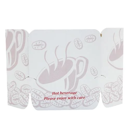 unique coffee mugs for coffee lovers-Coffee Sleeves -  Tulip Cup Jackets - Ivory - 1,000 ct