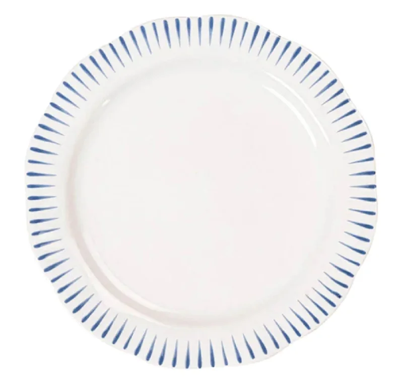 premium dinnerware set for hosting guests-Juliska Sitio Salad Plate - Delft Blue