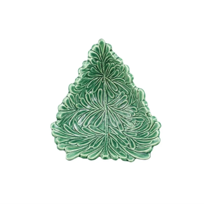 reusable dinner plates for family use-Lastra Holiday Tree Bowl, Small