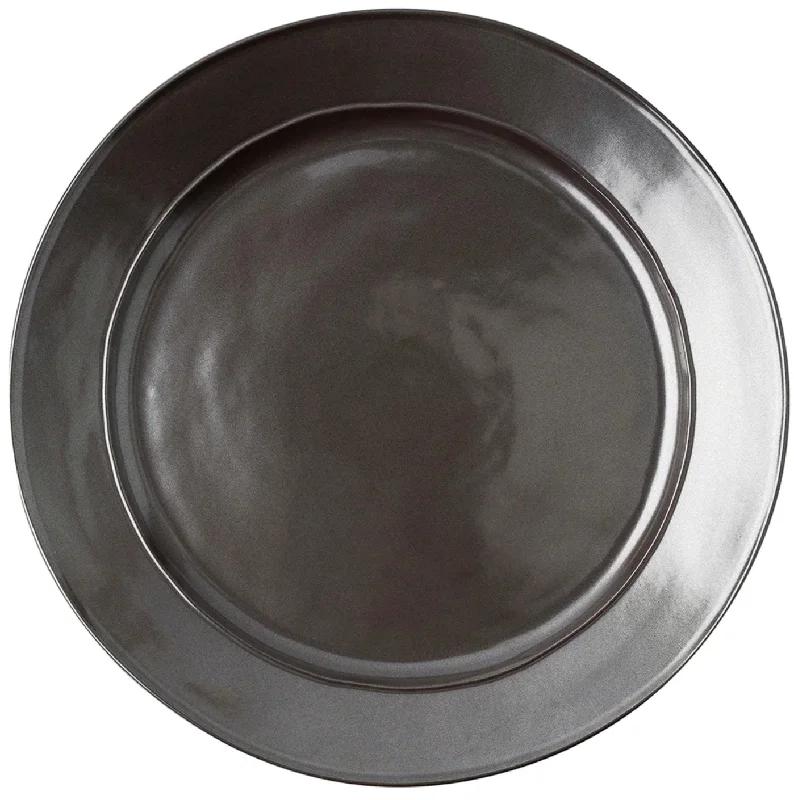 dinnerware set for formal family gatherings-Juliska Pewter Stoneware Charger