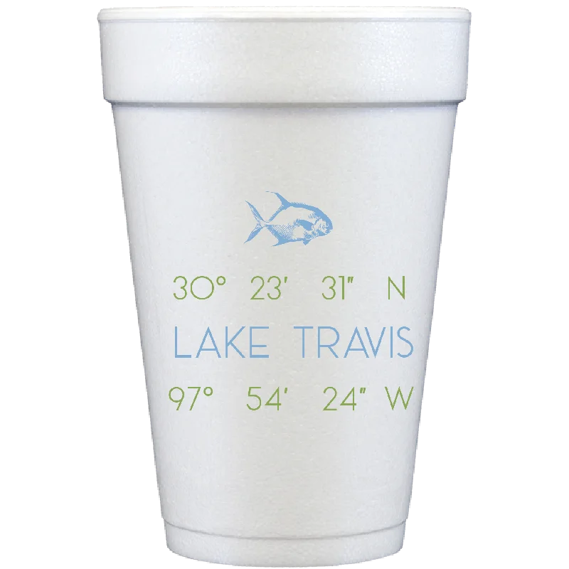 custom coffee mugs for office celebrations-coordinates | styrofoam cups