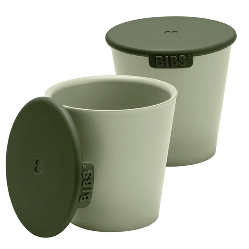 stylish coffee cups with creative artwork-Bibs Cup Set Sage