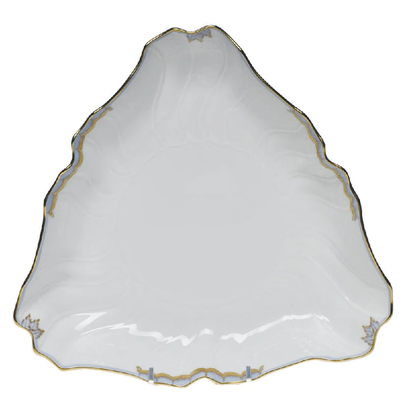 eco-friendly dinnerware for large parties-Princess Victoria Triangle Dish