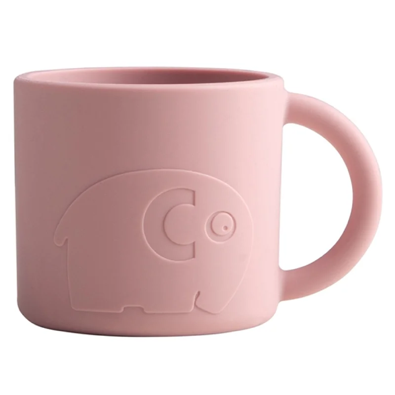 funny coffee mugs with messages for friends-Sebra Silicone Cup Fanto Blossom Pink