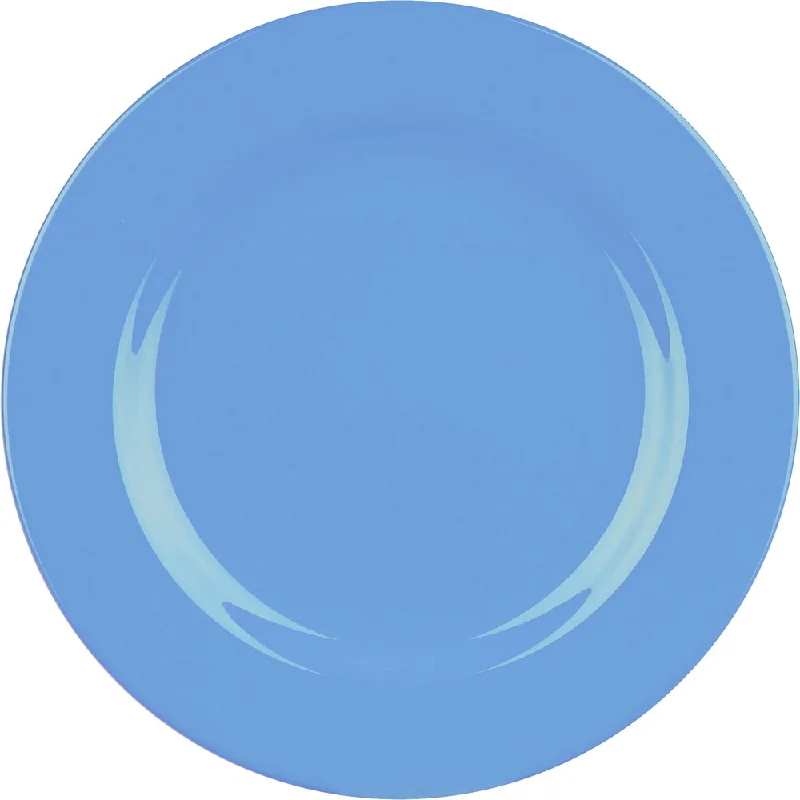 unbreakable dinner plates for outdoor adventures-Waechtersbach Fun Factory Blue Bell Dinner Plates (Set of 4)