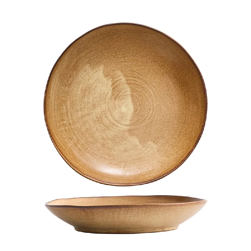 dinnerware set for hosting formal events-WoodFire - Deep Plate