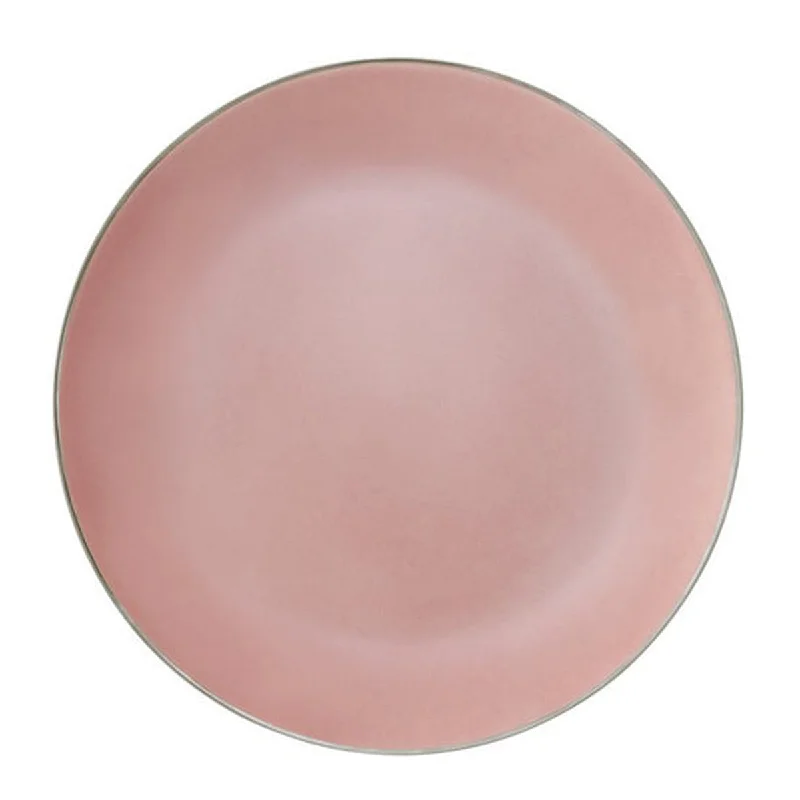 eco-friendly dinnerware for large parties-PASSION PLATINUM SERVICE PLATE 32CM