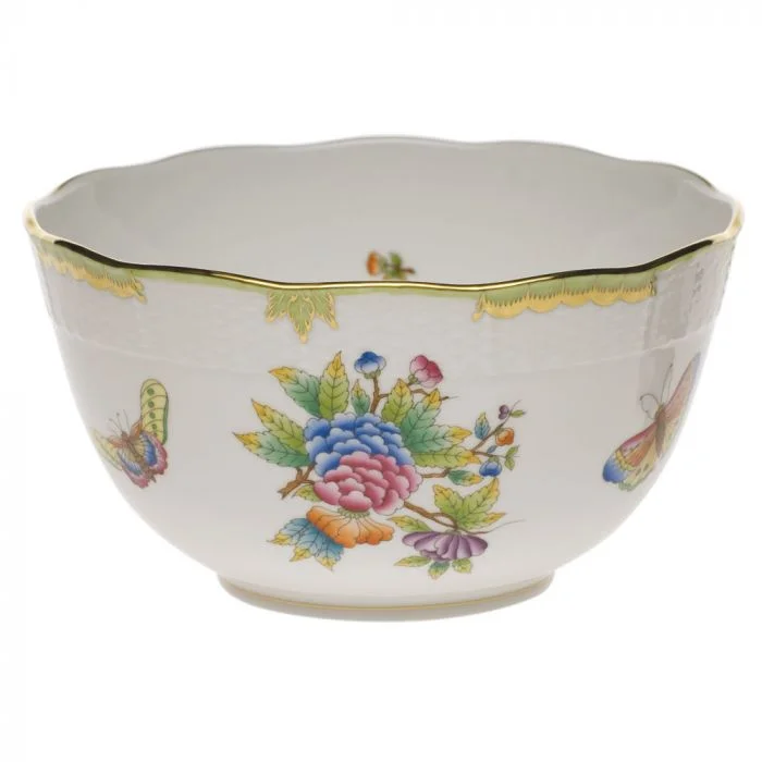 unbreakable dinnerware for kids’ parties-Queen Victoria Round Bowl