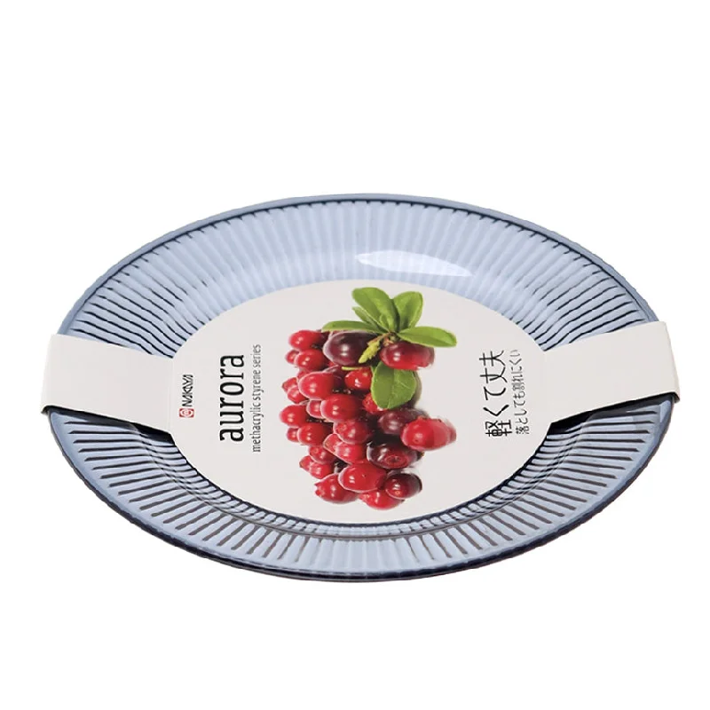 stylish dinnerware set for modern kitchens-Acrylic Plate (18cm)