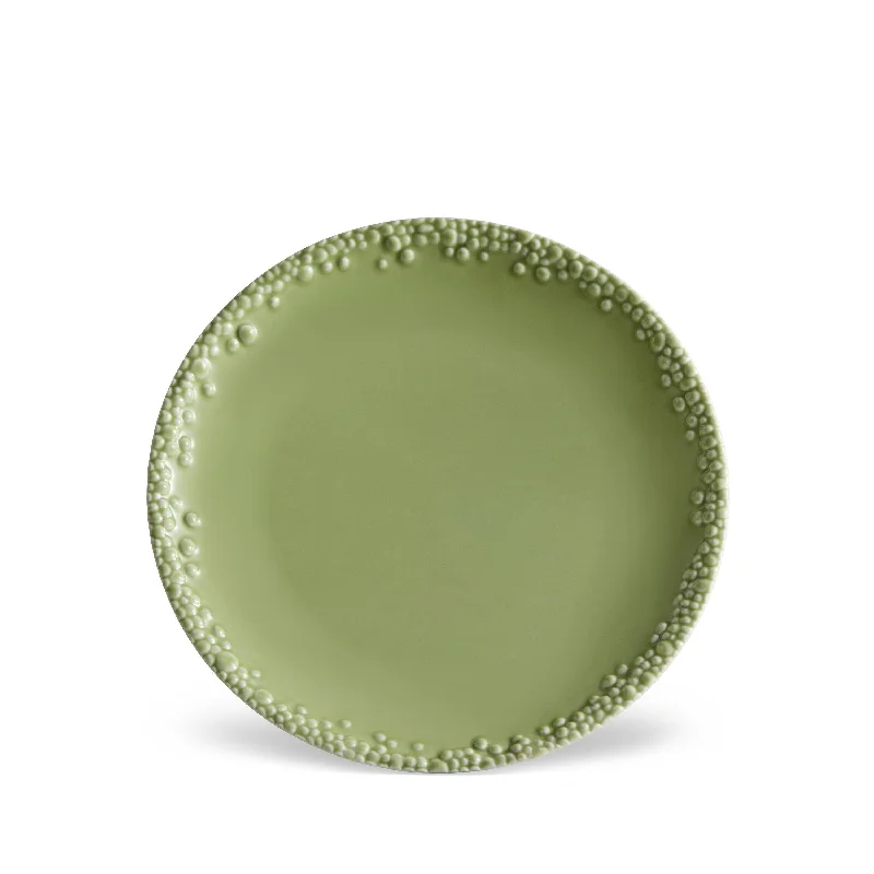 kids’ dinner plates with fun and colorful shapes-Haas Mojave Dinner Plate - Matcha