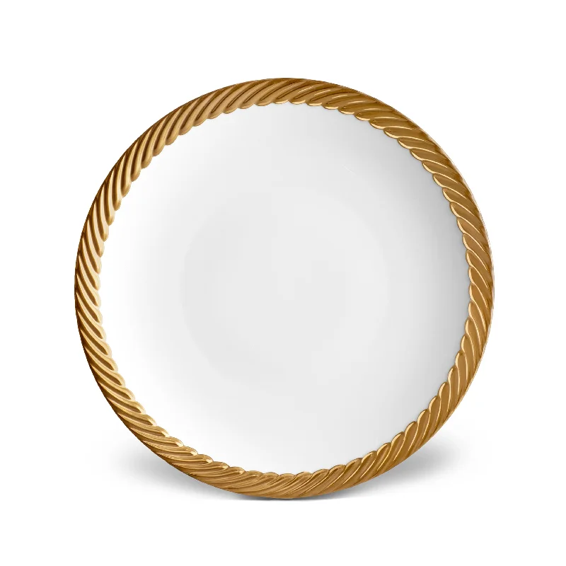 eco-friendly dinnerware for garden parties-Corde Dinner Plate