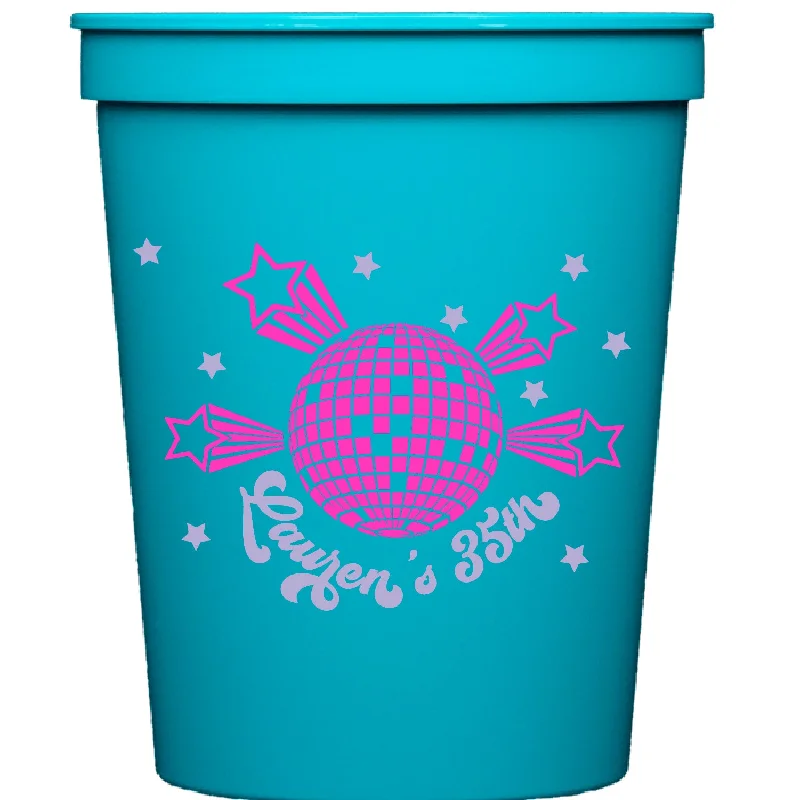 personalized tea mugs for daily use-disco fever | stadium cups