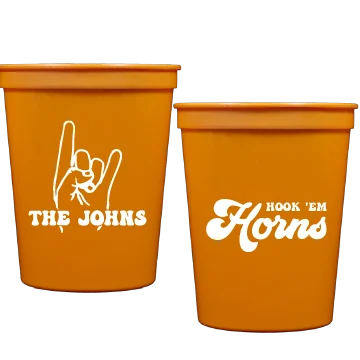 personalized coffee mugs with quotes for gifts-longhorn hook em | stadium cups