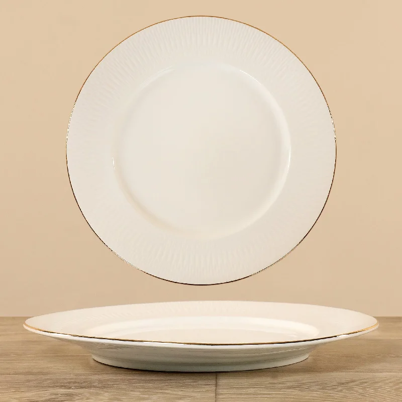 modern dinnerware for sophisticated dining-Dinner Plate