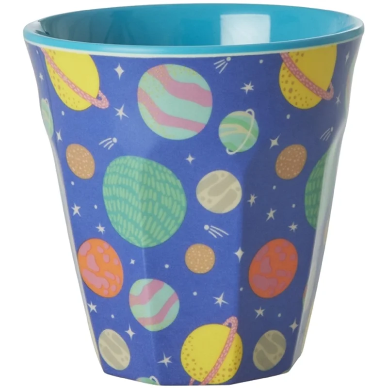 funny coffee cups for relaxing weekends-RICE Galaxy Medium Melamine Cup