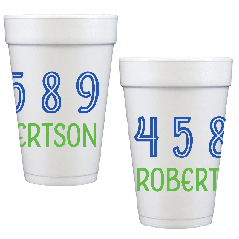 funny mugs for holiday celebrations-cute address | styrofoam cups