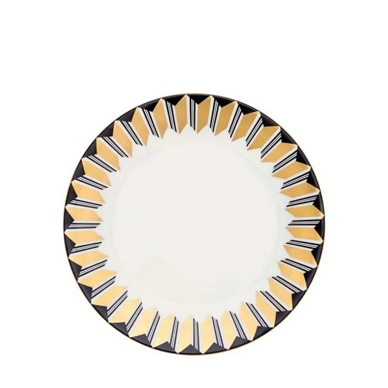 modern dinnerware for modern homes and kitchens-STRIPES DESSERT PLATE 23CM