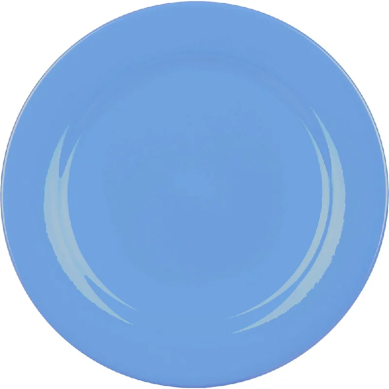 stackable dinner plates for easy storage-Waechtersbach Fun Factory Blue Bell Salad Places (Set of 4)