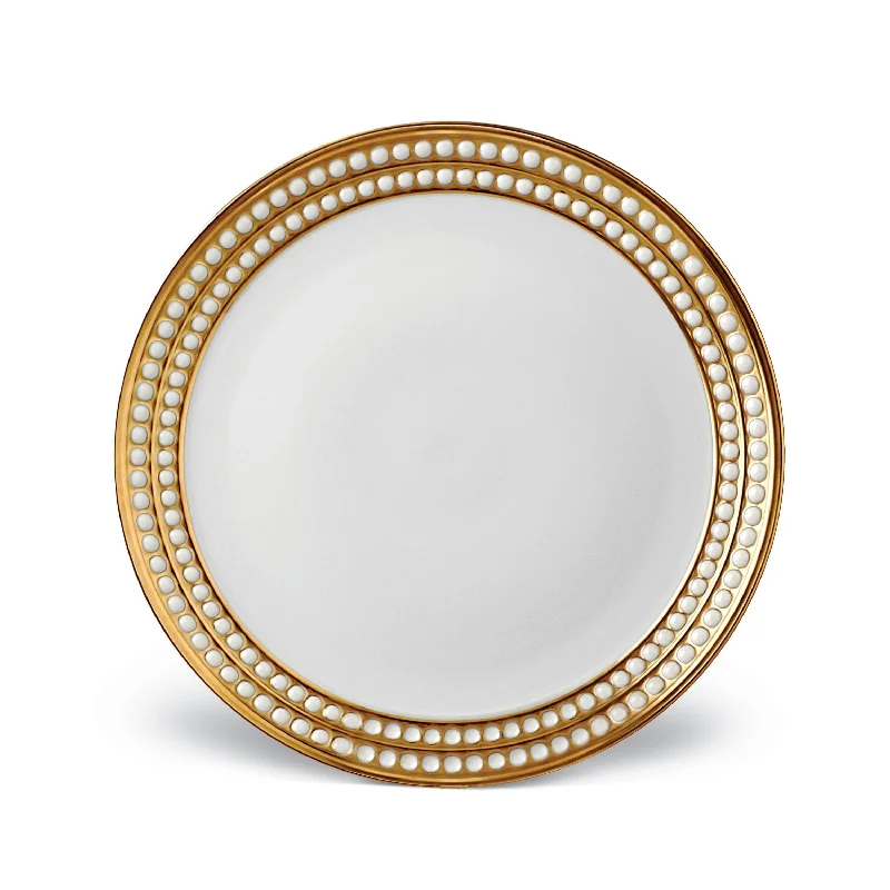 luxurious porcelain dinnerware set-Perlée Dinner Plate