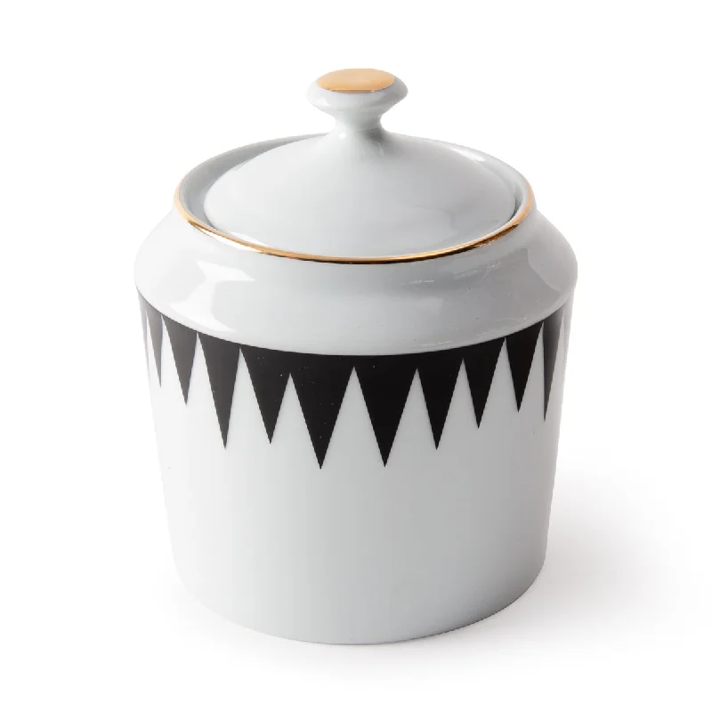 stylish dinnerware set for elegant dining-Punk Sugar Bowl