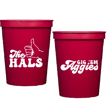 insulated coffee cups with designs for branding-a&m gig em | stadium cups