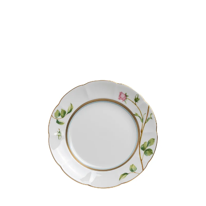 disposable dinnerware for upscale gatherings-BLOOMING ROSY LANE 17CM PLATE