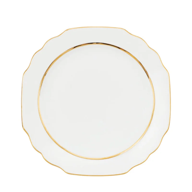 luxury dinnerware for holiday entertaining-PREMIUM GOLD DINNER PLATE 27CM