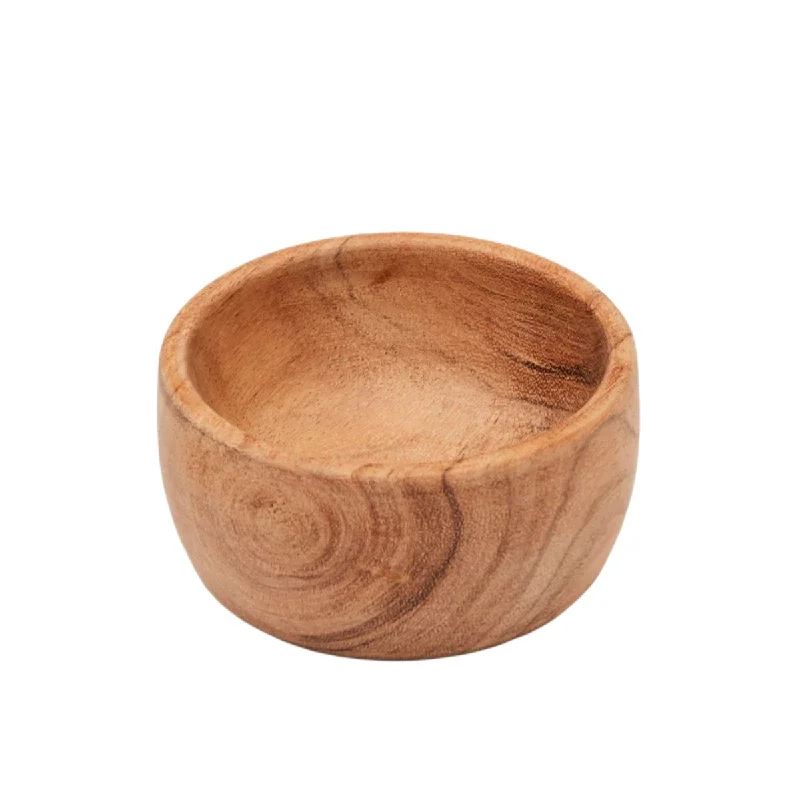 eco-conscious dinnerware for everyday use-Epicurean Cuisine Eat Acacia Wood Bowl 8cm