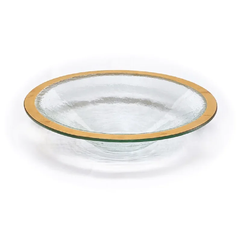 high-end dinner plates for upscale events-Roman Antique Medium Serving Bowl