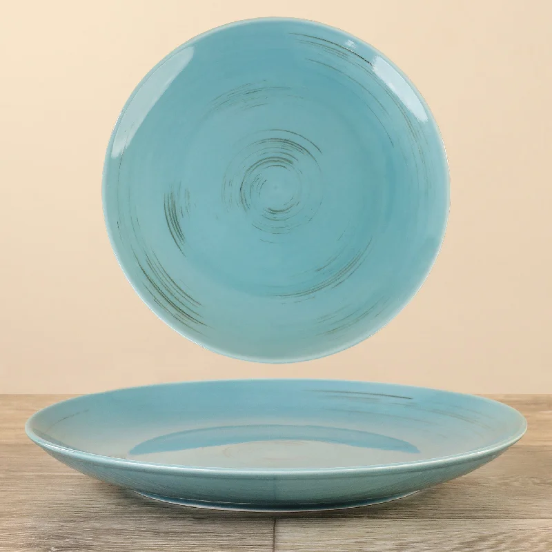 modern dinnerware with vibrant color accents-Dinner Plate