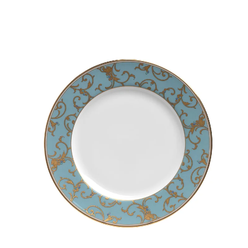 bamboo dinner plates for outdoor dining-ANATOLIA BLUE MIX & MATCH 23CM RIM SOUP PLATE