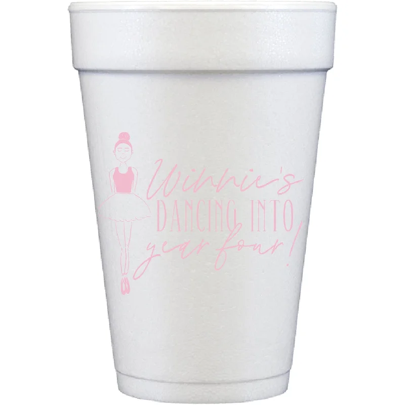 funny travel mugs for commuting to work-tiny dancer | styrofoam cups