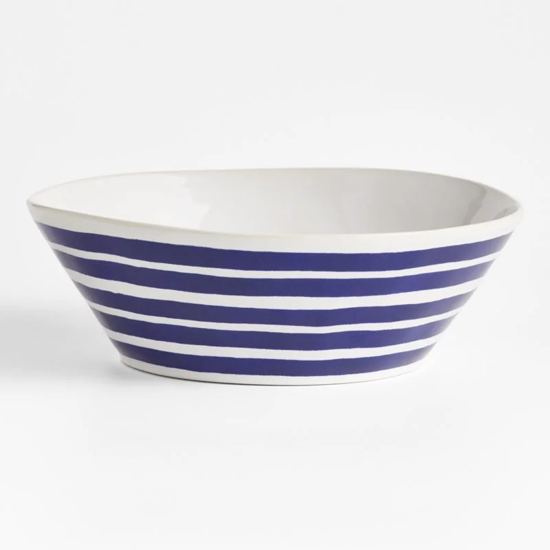 eco-friendly dinnerware for family dinners-Marin Cabana Serving Bowl