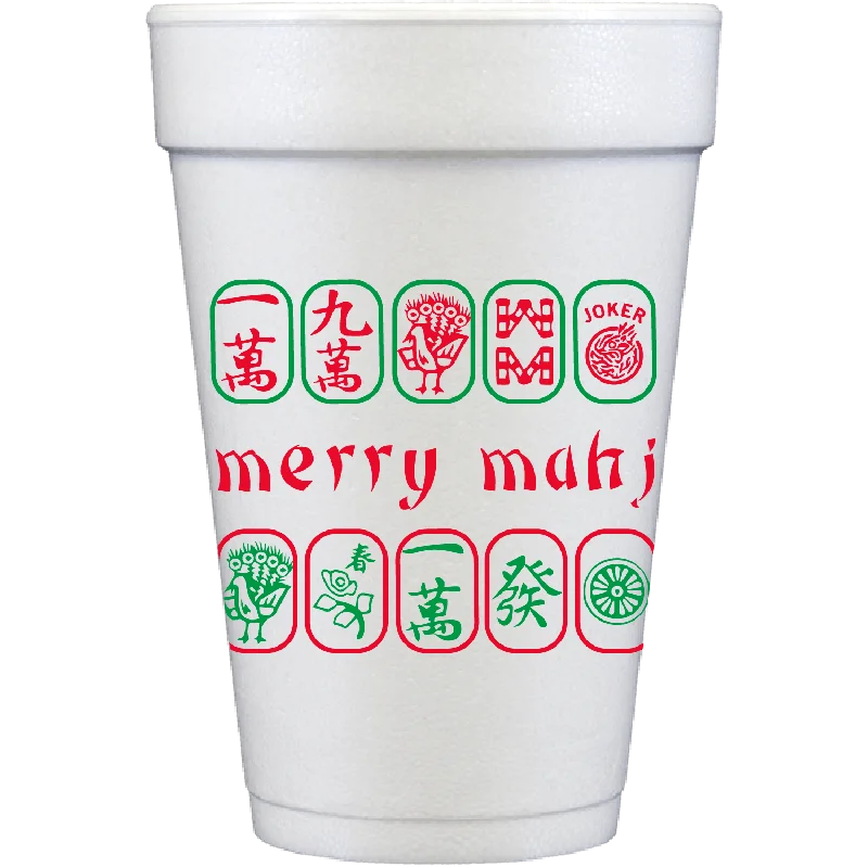 best mugs for coffee at home-merry mahjong | styrofoam cups