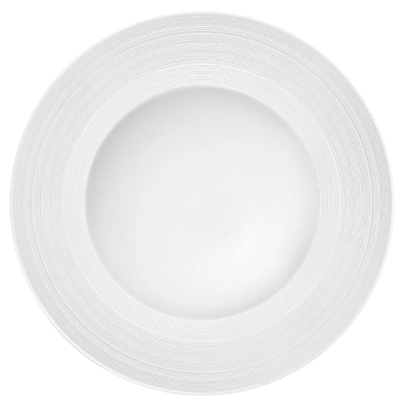 dinnerware set for large and casual events-Manhattan - Round Rim Soup Plate (2/pack)