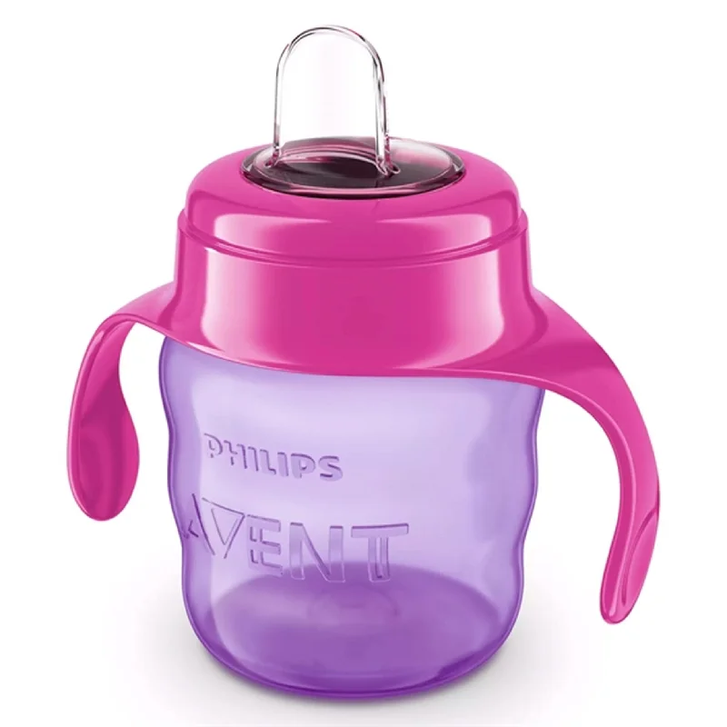 personalized mugs for office use-Philips Avent Drinking cup 200 ml Purple