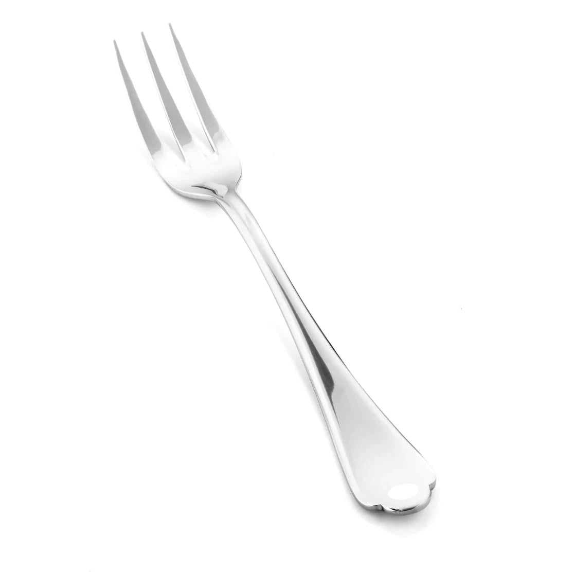 casual dinner plates with classic design-Dolce Vita Serving Fork